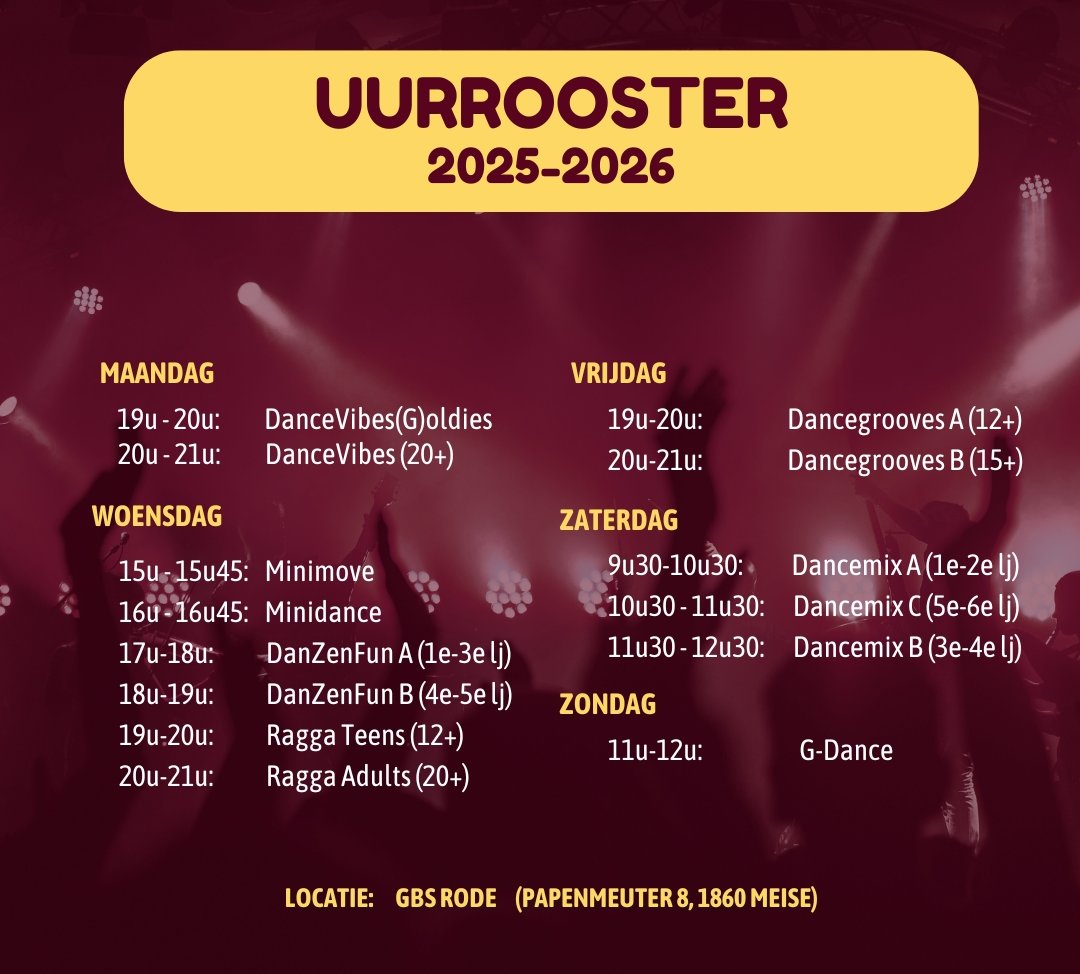 uurrooster 2025-2026-3